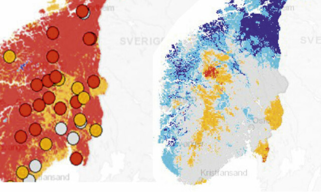 Hele landet tørster: Her er skrekk-kartet over Norge nå